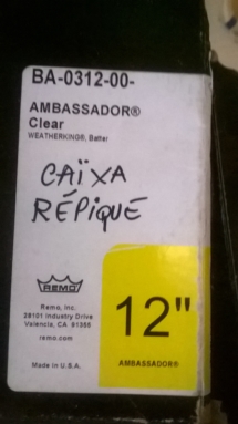 X. Taille Peau Répinique Caïxa 12 pouce WP_20170205_007